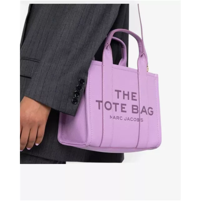   Marc Jacobs The Tote Bag Leather Medium - Regal Orhid 