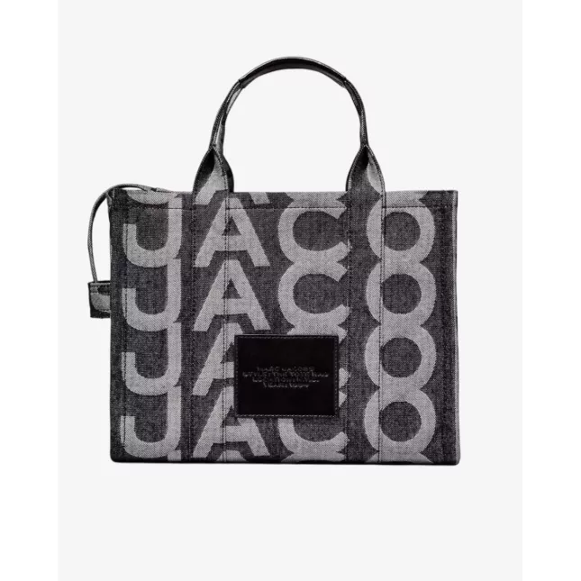 Marc Jacobs The Tote Bag Monogram Denim Medium