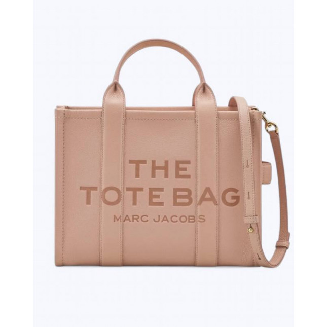 Marc Jacobs The Tote Bag Leather Medium - rose dust
