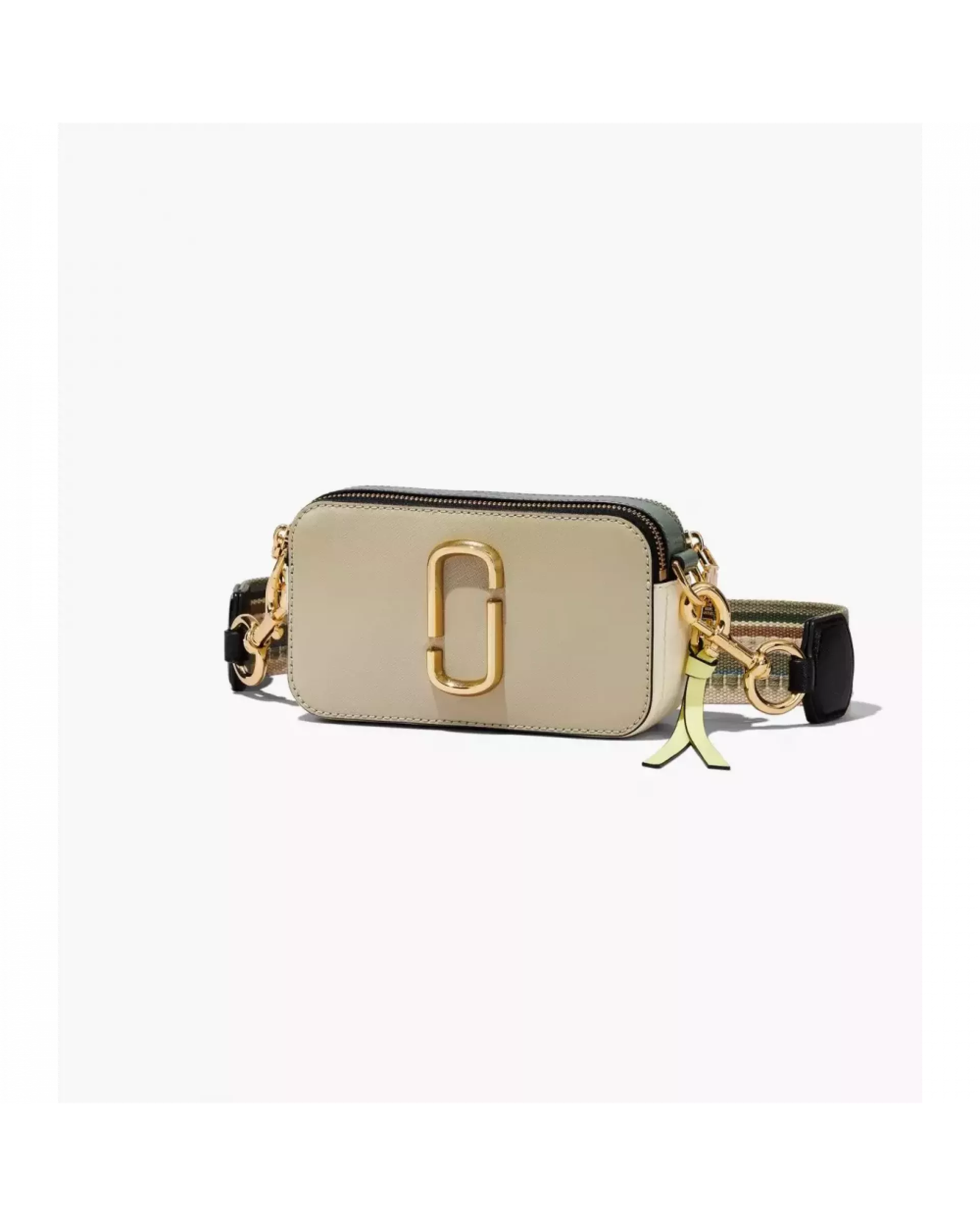 Сумка Marc Jacobs Snapshot the colorblock - silver sage multi